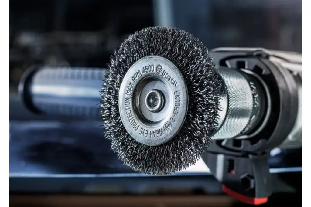 DISCO DE ALAMBRE PRO METAL CLEAN, VÁSTAGO DE INSERCIÓN RECTO, 100 X 0,3 MM