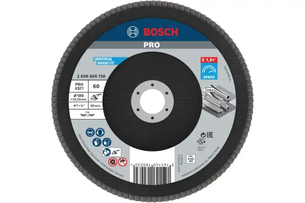 DISCO DE LÁMINAS PRO X571, 180 MM, G60