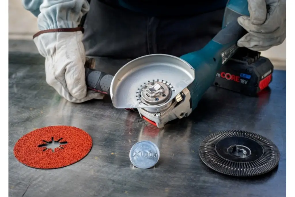 DISCO DE FIBRA EXPERT R782 PRISMA CERAMIC X-LOCK DE 115 MM, 22,23 MM, G 80, 5 UNIDADES