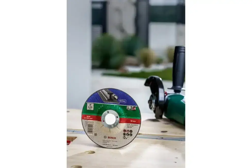 SET DE DISCOS DE TRONZAR DE 5 PIEZAS, ACODADO PARA METALD = 125 MM