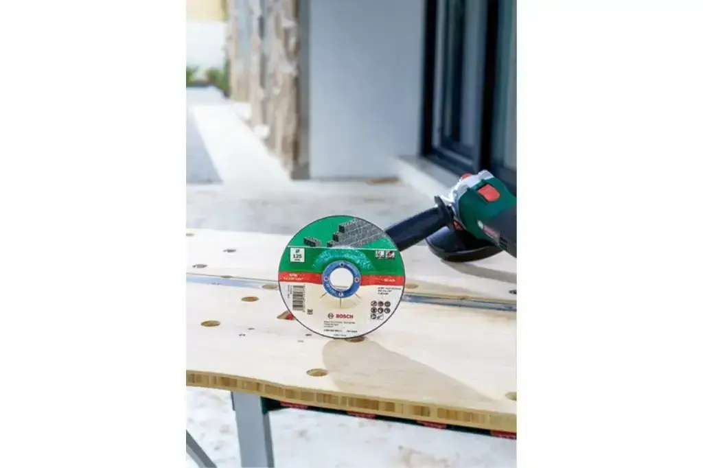 SET DE DISCOS DE TRONZAR DE 5 PIEZAS, ACODADO PARA PIEDRAD = 115 MM