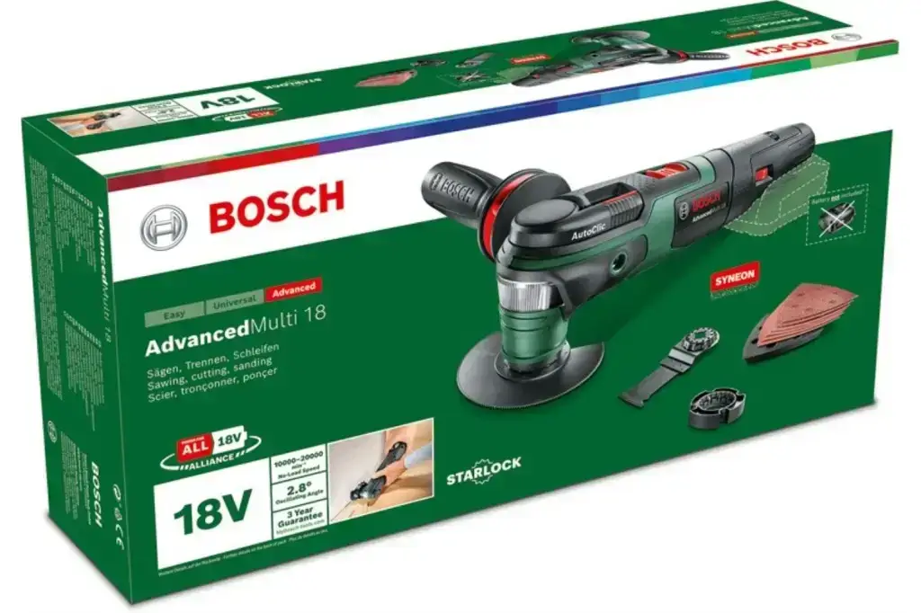 MULTIHERRAMIENTA A BATERÍA ADVANCEDMULTI 18