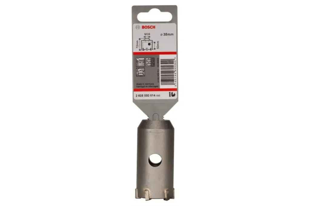 PRO SDS PLUS-5 CORE CUTTER, 35 X 50 X 72 MM