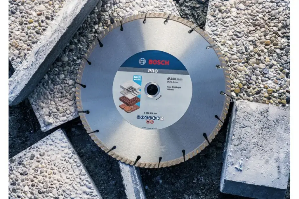 DISCO DE CORTE CON DIAMANTE PRO MULTI MATERIAL, 350 X 25,4 MM