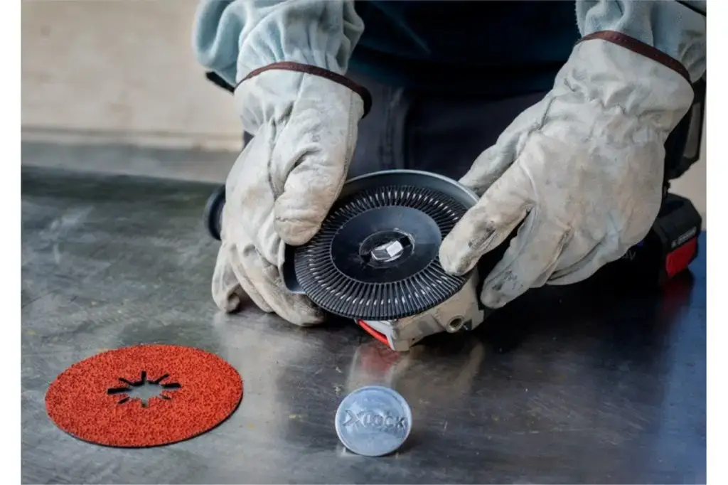 DISCO DE FIBRA EXPERT R781 PRISMA CERAMIC X-LOCK DE 125 MM, 22,23 MM, G 60, 5 UNIDADES