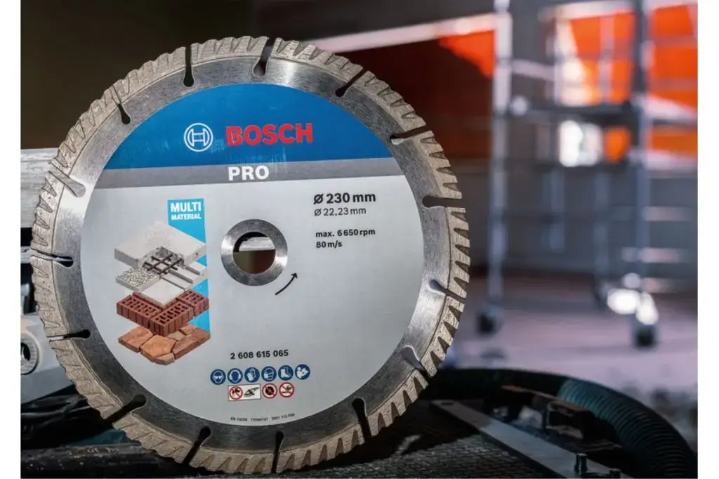 DISCO DE CORTE CON DIAMANTE PRO MULTI MATERIAL, 230 X 22,23 MM