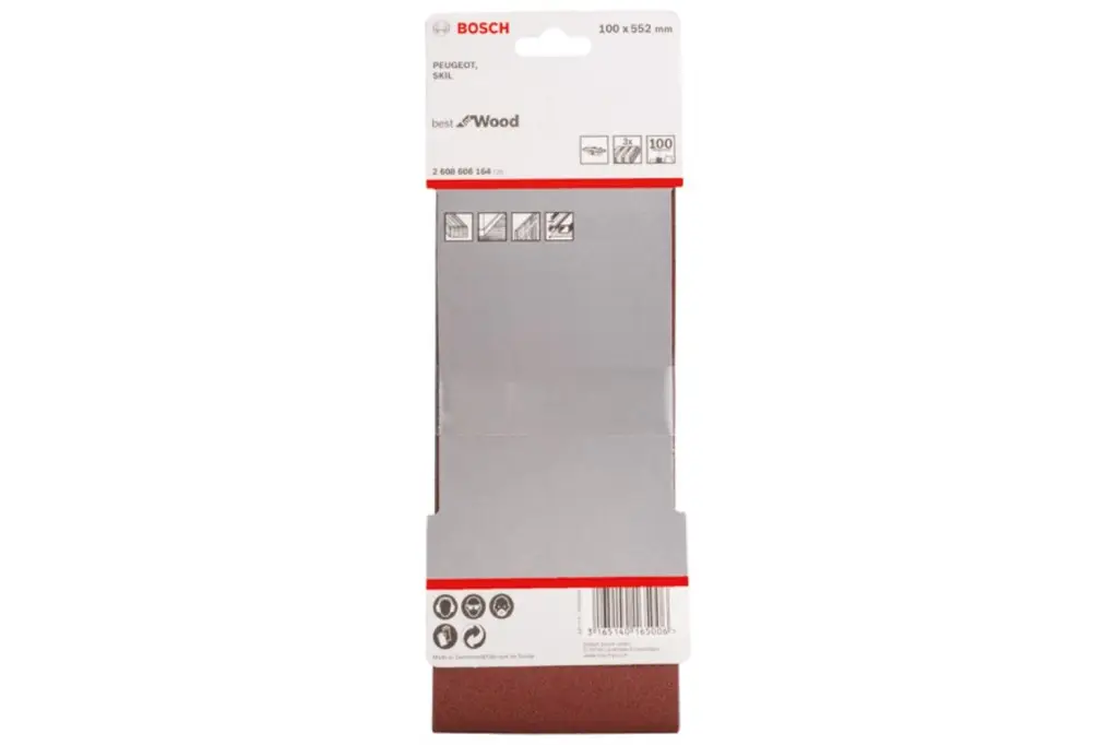 BANDA DE LIJA PRO X440, 100 X 552 MM, G100, 3 UNIDADES