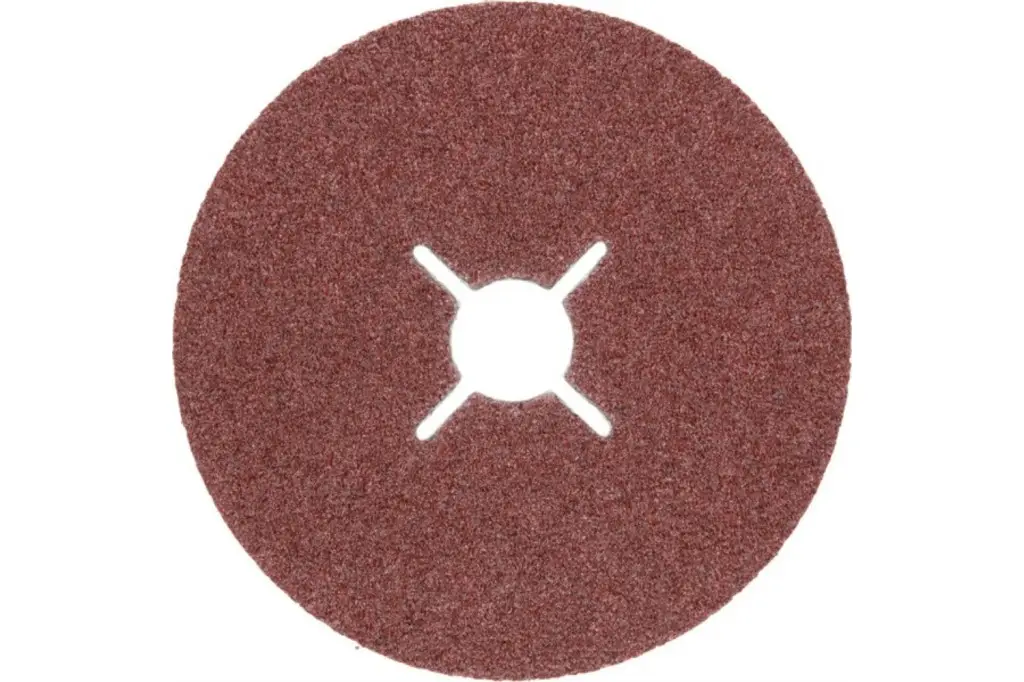 SET DE DISCOS LIJADORES DE FIBRA DE 12 PIEZAS PARA AMOLADORA ANGULAR, CORINDÓND = 125 MM; G = 36 - 100, 12 UNIDADES