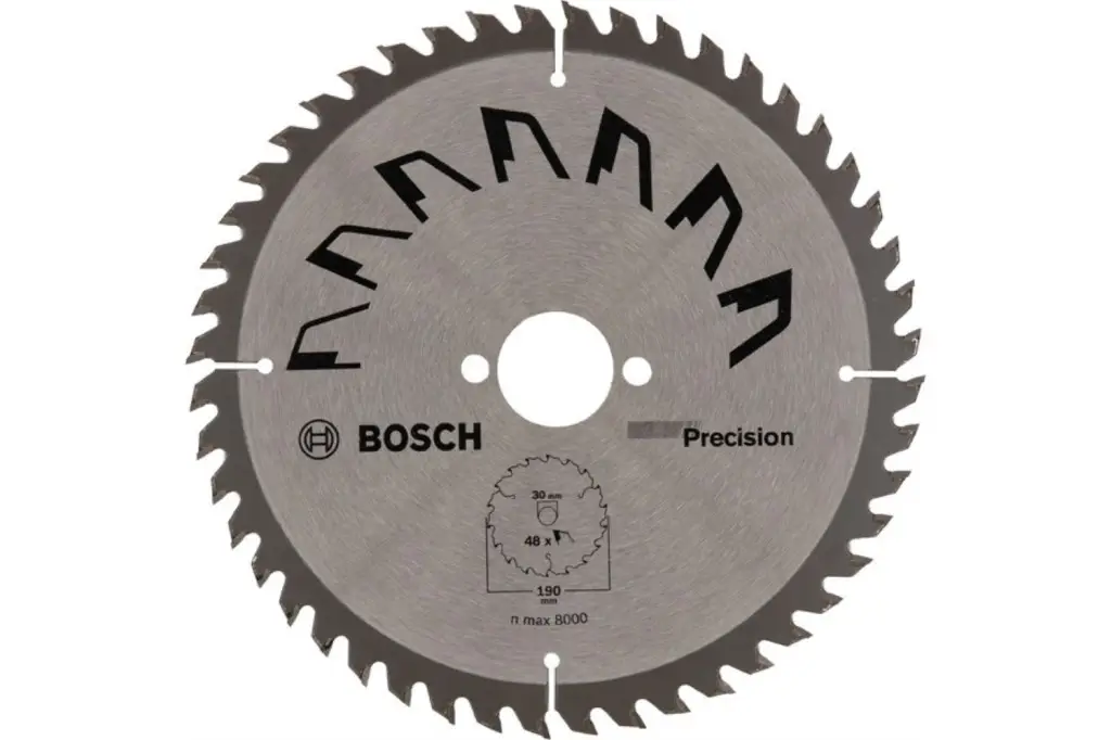 HOJA DE SIERRA CIRCULAR PRECISIOND = 190 MM; TALADRO= 30 MM; T = 48