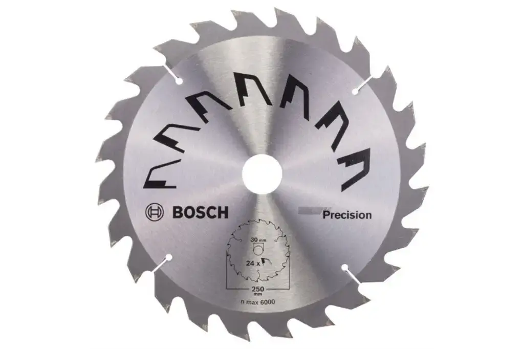 HOJA DE SIERRA CIRCULAR PRECISIOND = 250 MM; TALADRO= 30 MM; T = 24