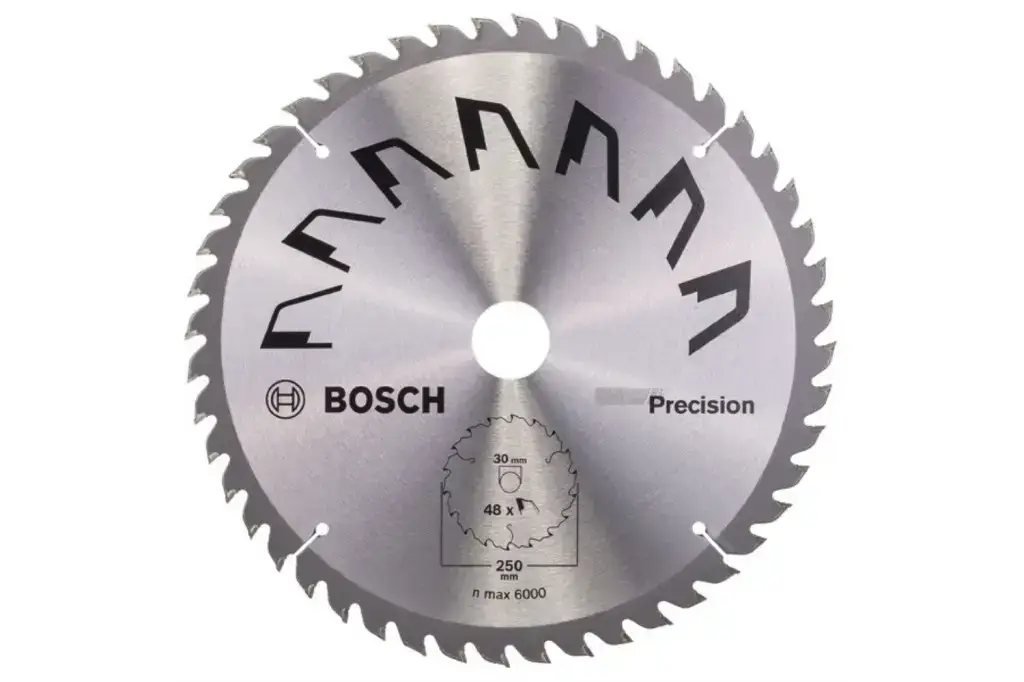 HOJA DE SIERRA CIRCULAR PRECISIOND = 250 MM; TALADRO= 30 MM; T = 48