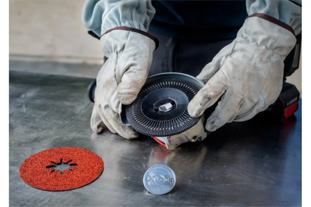 DISCO DE FIBRA EXPERT R782 PRISMA CERAMIC X-LOCK DE 115 MM, 22,23 MM, G 80, 5 UNIDADES