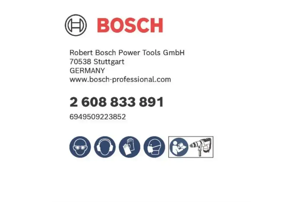 BROCA PARA MARTILLO PRO SDS PLUS-5X, 6 X 50 X 110 MM, 10 UDS.