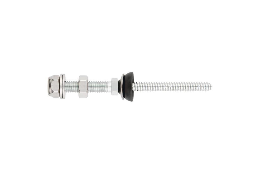 [CP KFS-AU] ACCESORIOS REGULABLES PARA LA INSTALACIÓN DE PLACAS SOLARES. KIT TORNILLO AUTORROSCANTE. INOXIDABLE A2