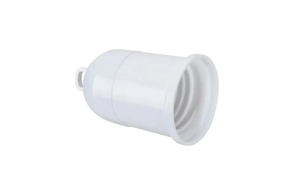 PORTALÁMPRAS E-27 BLANCO ECONÓMICO SIMON BRICO