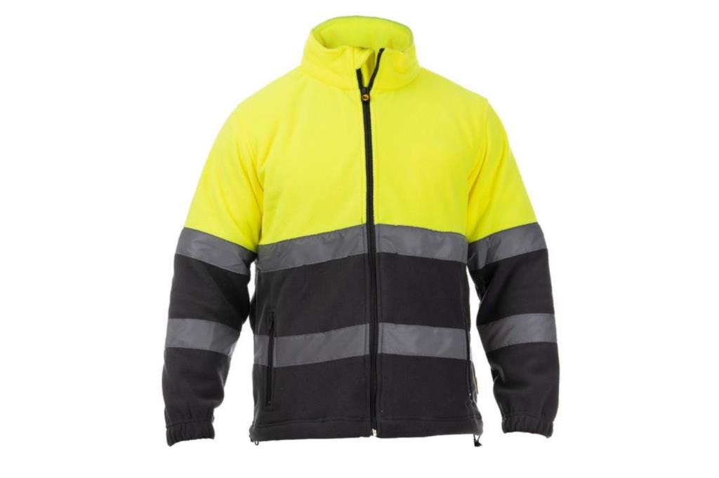 POLAR PLANET HV POLAR FLEECE YELLOW-GREY