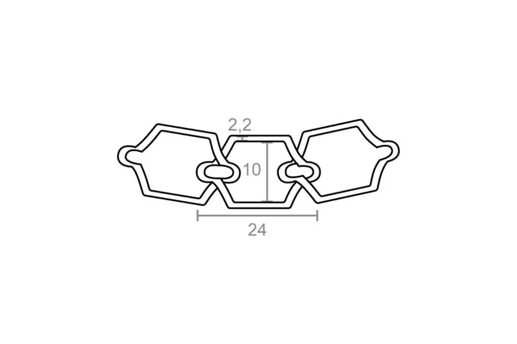 CADENA CATEDRAL CDN07 2,2X24X30MTS LTD