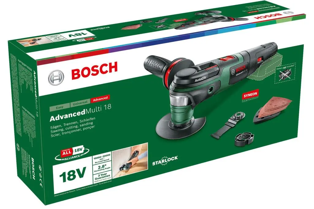 MULTIHERRAMIENTA A BATERÍA ADVANCEDMULTI 18