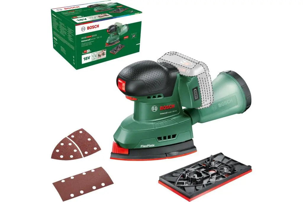 MULTILIJADORA A BATERÍA UNIVERSALSANDER 18V-10