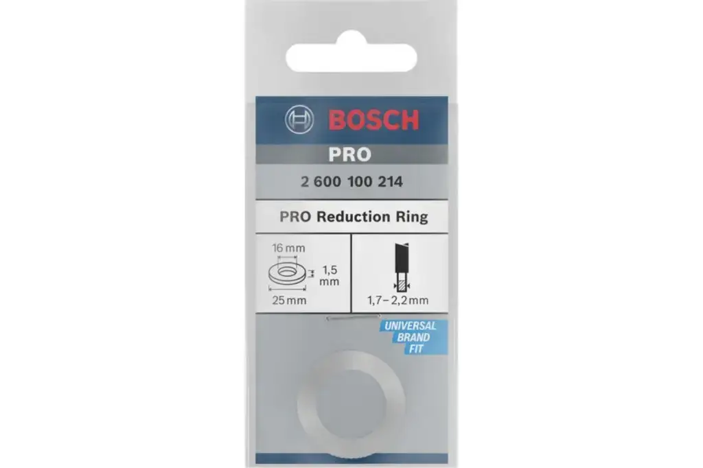 ANILLO REDUCTOR PARA HOJA DE SIERRA CIRCULAR PRO, 25 X 1,5 X 16 MM