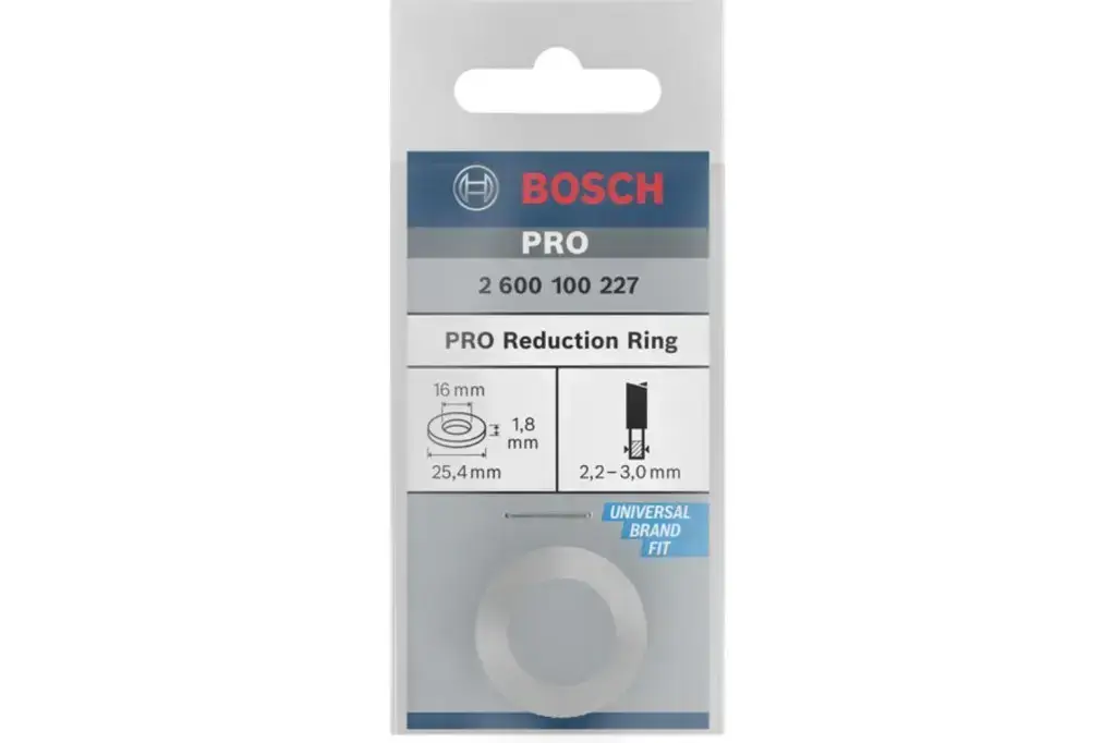 ANILLO REDUCTOR PARA HOJA DE SIERRA CIRCULAR PRO, 25,4 X 1,8 X 16 MM