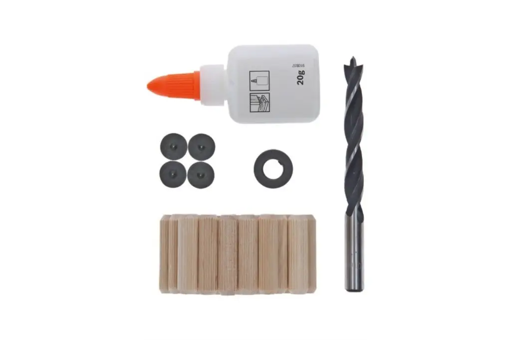 SET DE TACOS DE MADERA, 27 UNIDADES, DE 10 MM