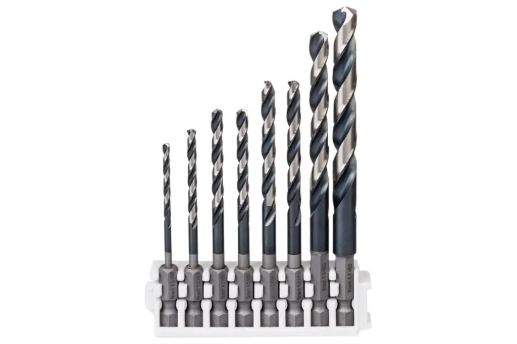 SET DE BROCAS HSS IMPACT CONTROL, 8 UNIDADES, DE 2,5 - 8,5 MM