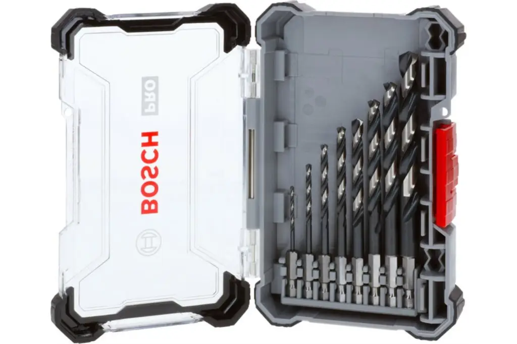 SET DE BROCAS HELICOIDALES PRO METAL HSS-G IMPACT, 8 UDS.