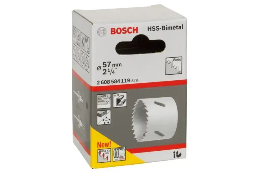 CORONA HSS BIMETÁLICA ESTANDAR: 57MM