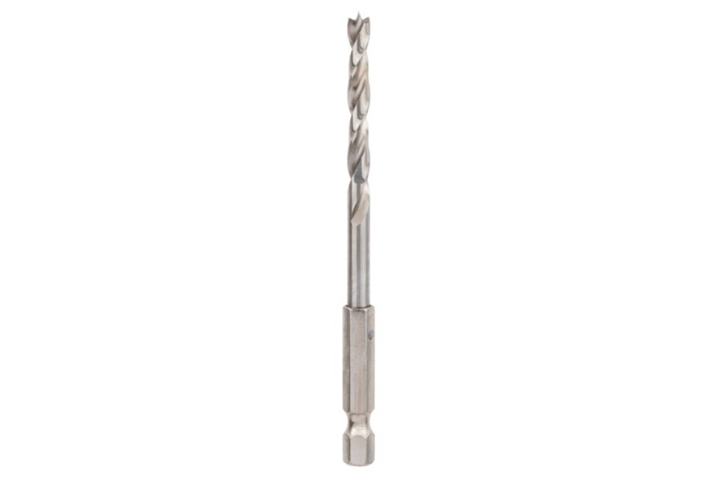 BROCA HELICOIDAL PARA MADERA, VÁSTAGO HEXAGONAL DE 1/4"