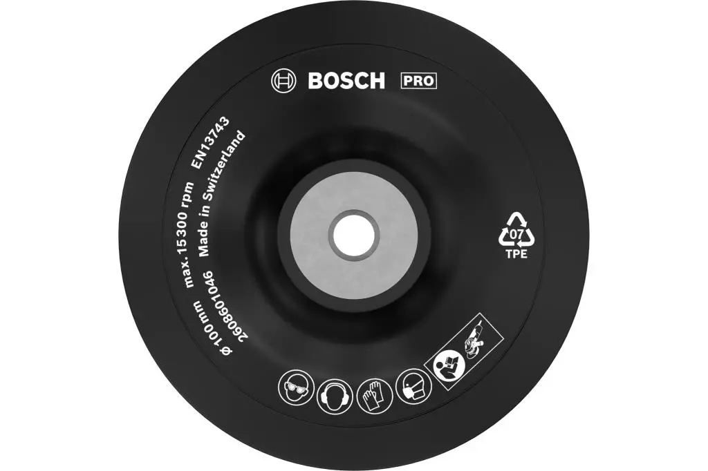 PLATO DE SOPORTE BLANDO PRO, 125 MM, M10