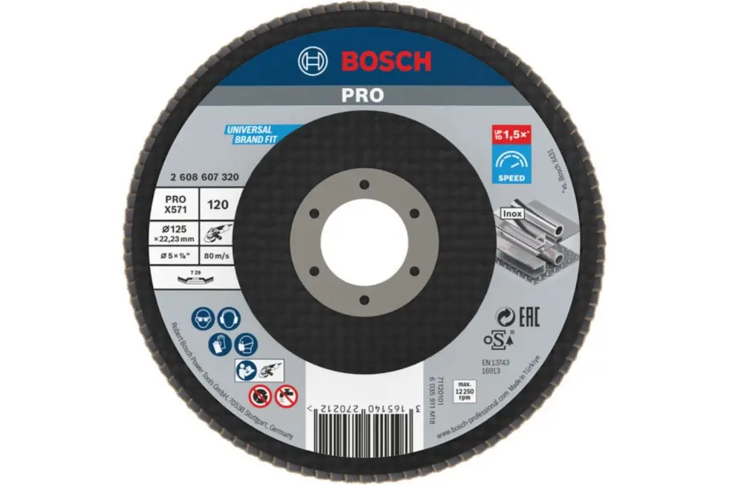 DISCO DE LÁMINAS PRO X571, 125 MM, G120