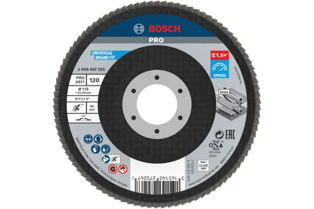 DISCO DE LÁMINAS PRO X571, 115 MM, G120