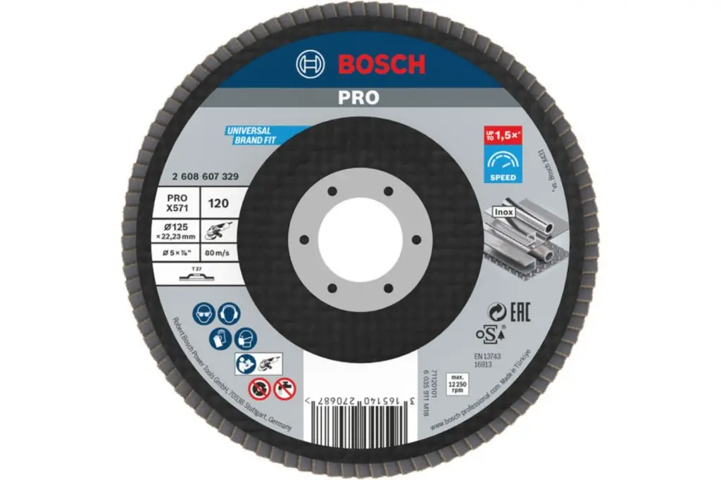 DISCO DE LÁMINAS PRO X571, 125 MM, G120