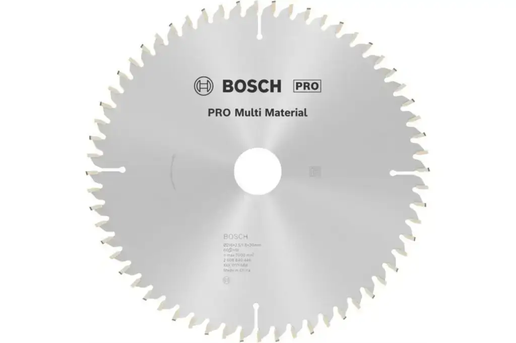 HOJA DE SIERRA CIRCULAR PRO MULTI MATERIAL, 216 X 2,5 X 30 MM, T60