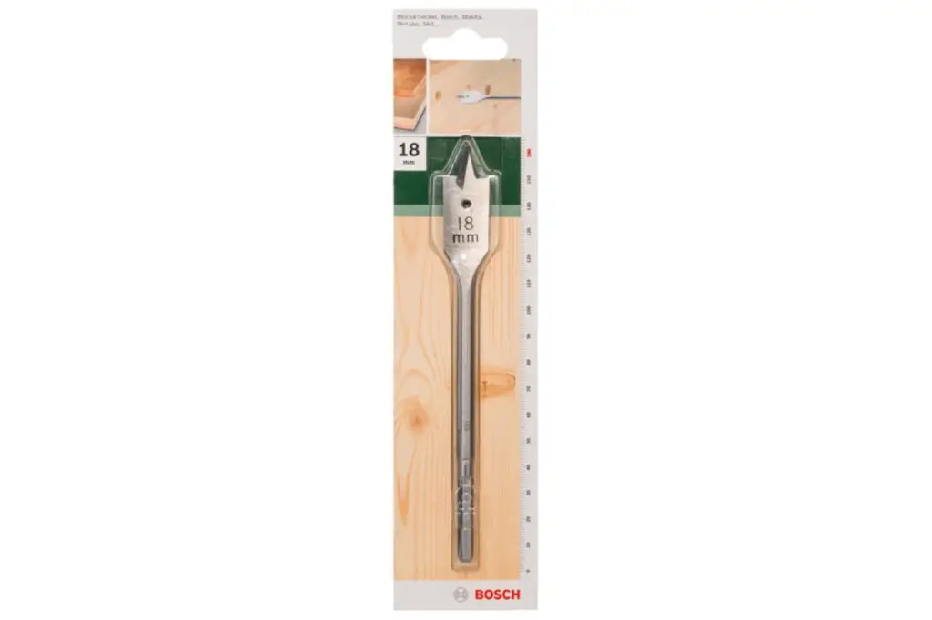 BROCA FRESADORA PLANA, HEXAGONALD = 18,0 MM; L = 160 MM