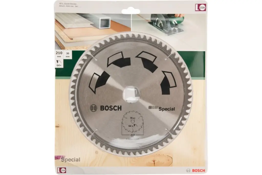 HOJA DE SIERRA CIRCULAR SPECIALD = 210 MM; TALADRO= 30 MM; T = 64