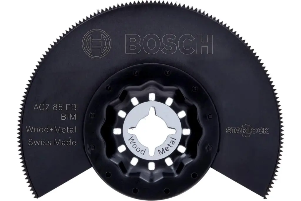 HOJA DE SIERRA SEGMENTADA STARLOCK BIM ACZ 85 EB WOOD AND METAL85 MM