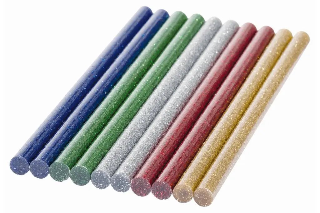 ADHESIVO TERMOFUNDIBLE GLITTER 7 MM10 PIEZAS, BRILLO