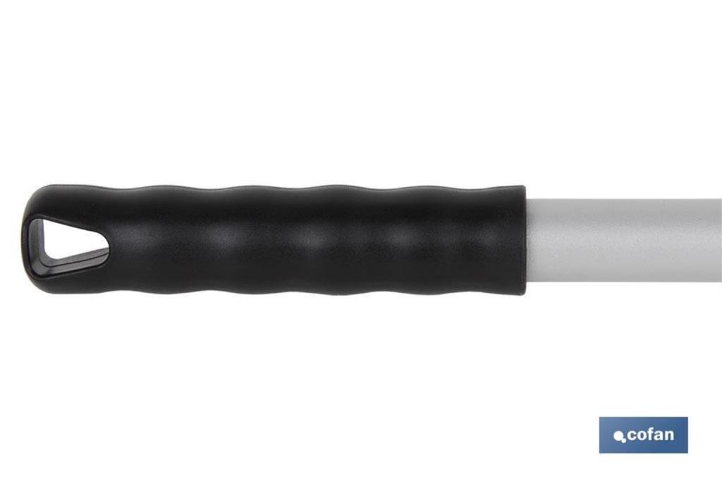 PALO OCTOGONAL PINTADO PARA FREGONAS Y CEPILLOS | PALO UNIVERSAL EN COLOR GRIS Y NEGRO | MEDIDAS: 1,40 METROS Y 3,2 CM DIÁMETRO