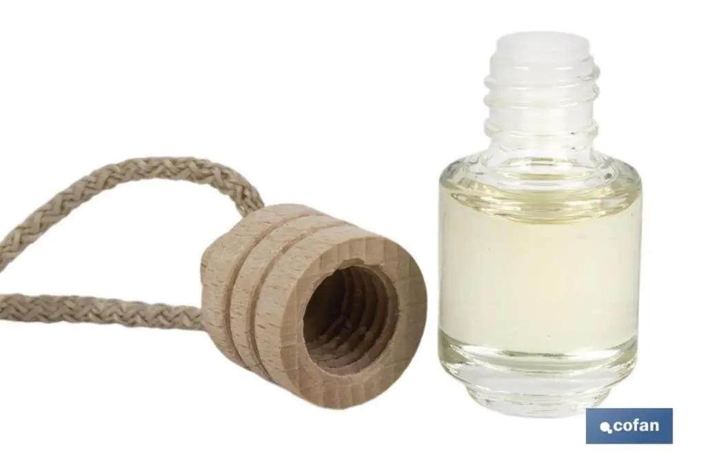 AMBIENTADOR DE COCHE | TAPÓN DE MADERA | AROMA A OCÉANO