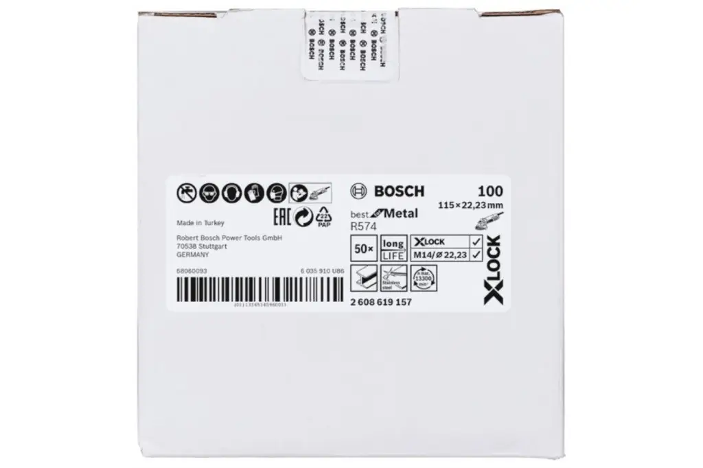 DISCO DE FIBRA PRO R574 X-LOCK, 115 MM, G100