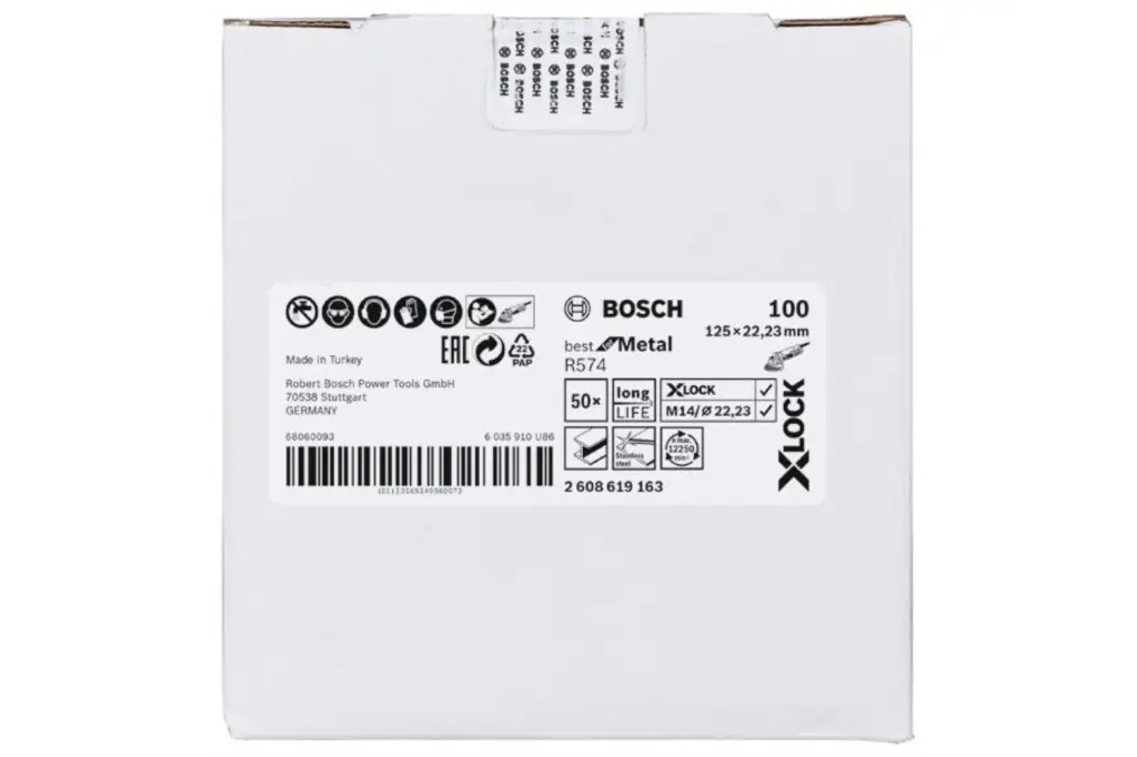 DISCO DE FIBRA PRO R574 X-LOCK, 125 MM, G100