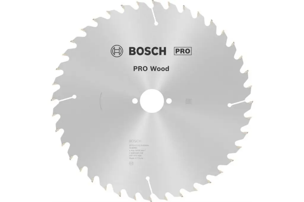 HOJA DE SIERRA CIRCULAR PRO WOOD, 250 X 3,2 X 30 MM, T40