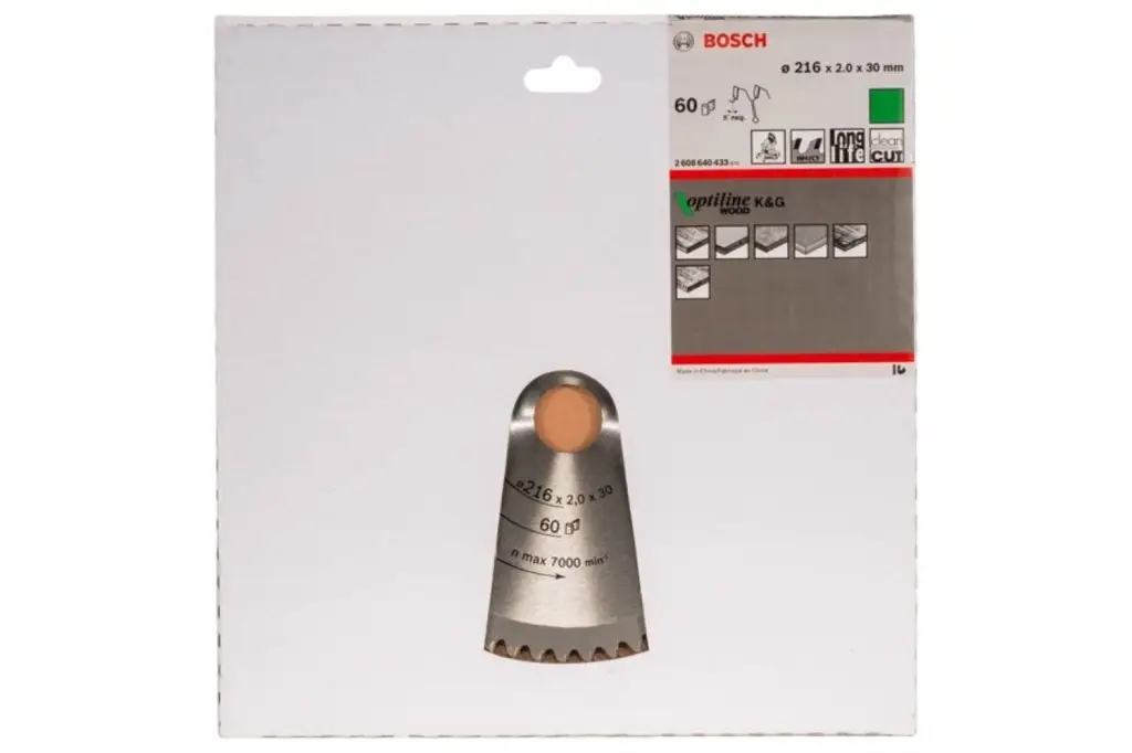 HOJA DE SIERRA CIRCULAR PRO WOOD, 216 X 2 X 30 MM, T60