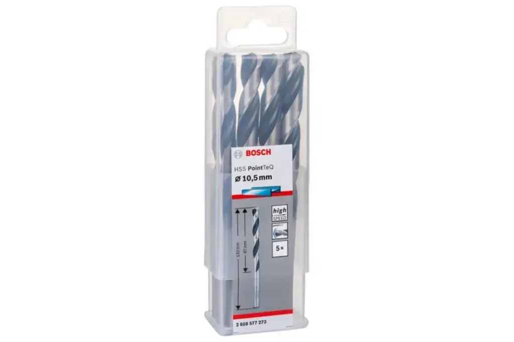 BROCA HELICOIDAL HSS POINTTEQ 10,5 MM