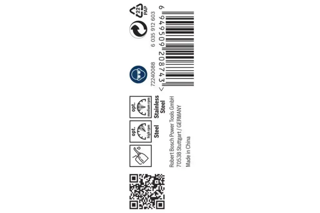 BROCA HELICOIDAL PRO STAINLESS STEEL HSS-CO, 3,6 X 39 X 70 MM, 10 UNIDADES