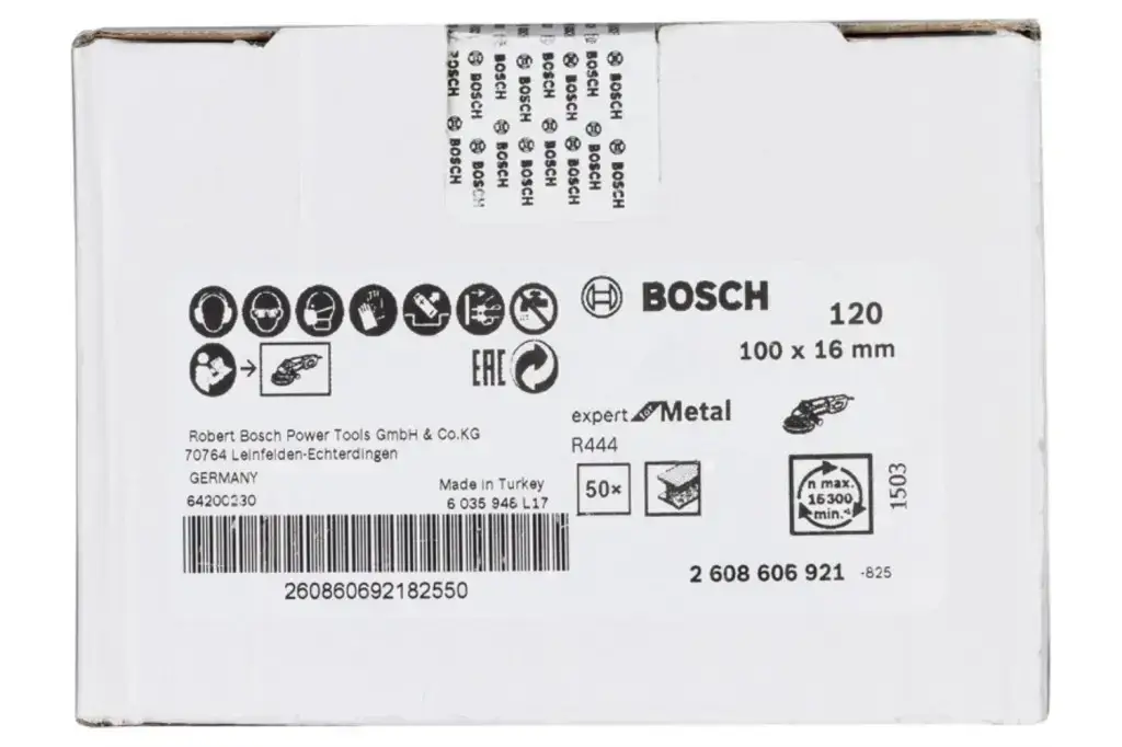 DISCO LIJADOR DE FIBRA R444, EXPERT FOR METAL