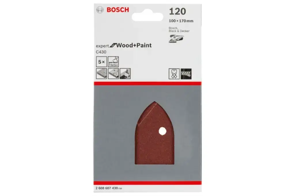 ESTUCHE DE 5 HOJAS DE LIJA C430