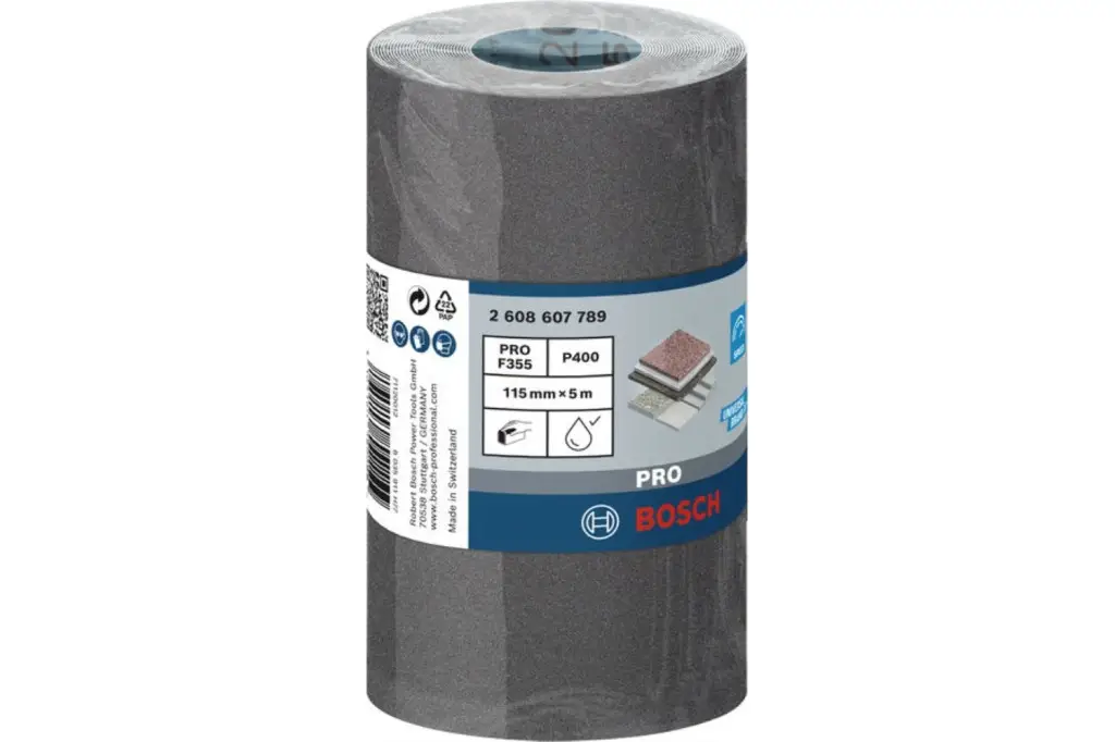 ROLLO DE LIJA PRO C355, 115 MM, 5 M, G400